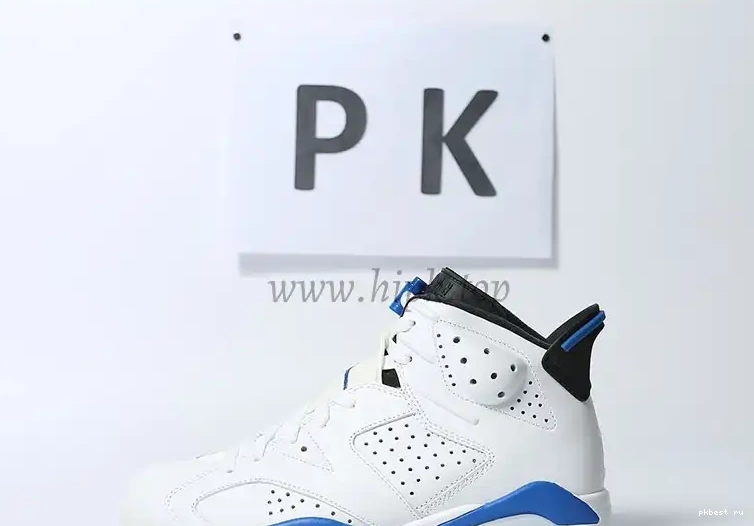 Blue GOD PK RETAIL SHIP Retro Jordan Sport MATERIALS 6 TO READY 0519